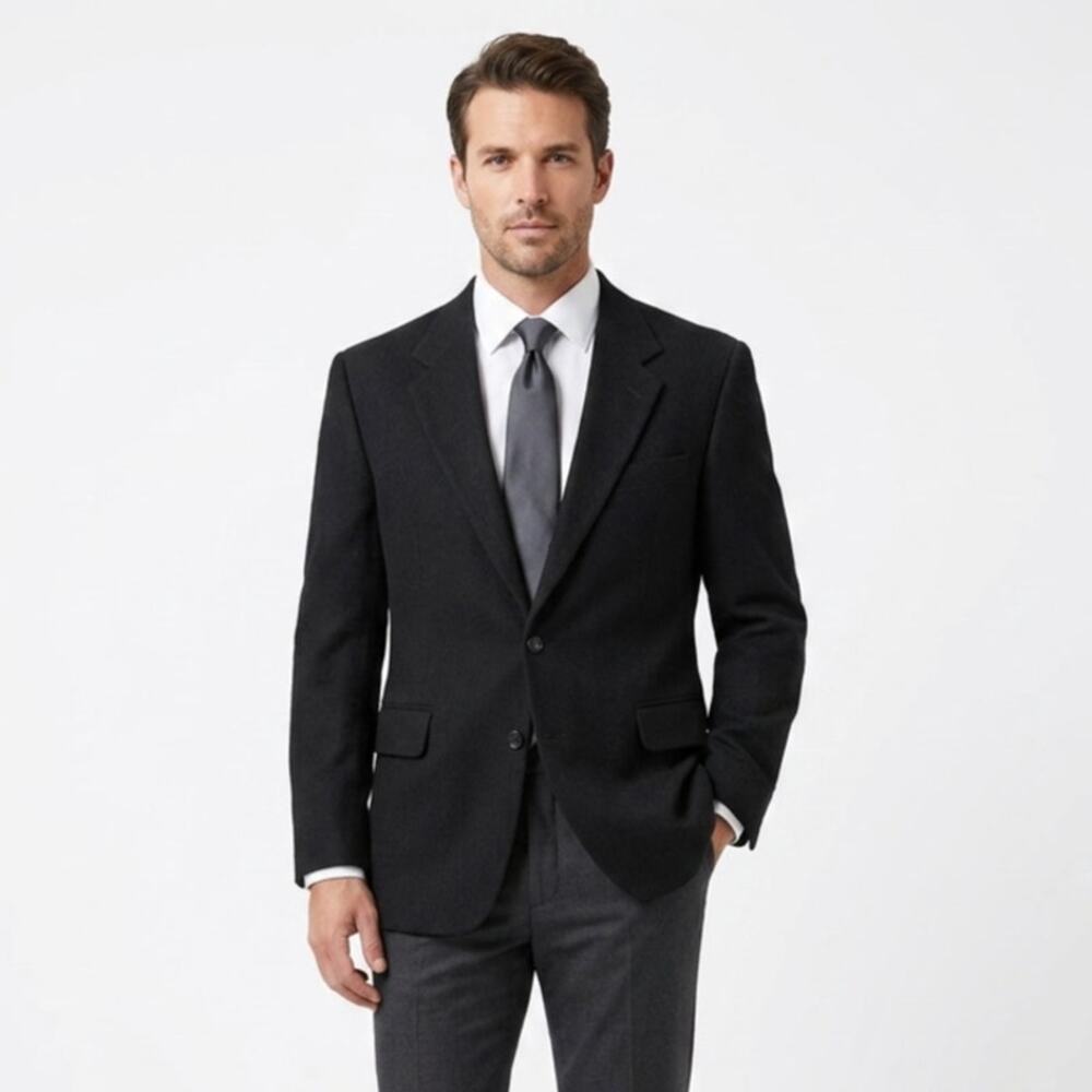 Oscar de la Renta Black Men’s Sport Coat